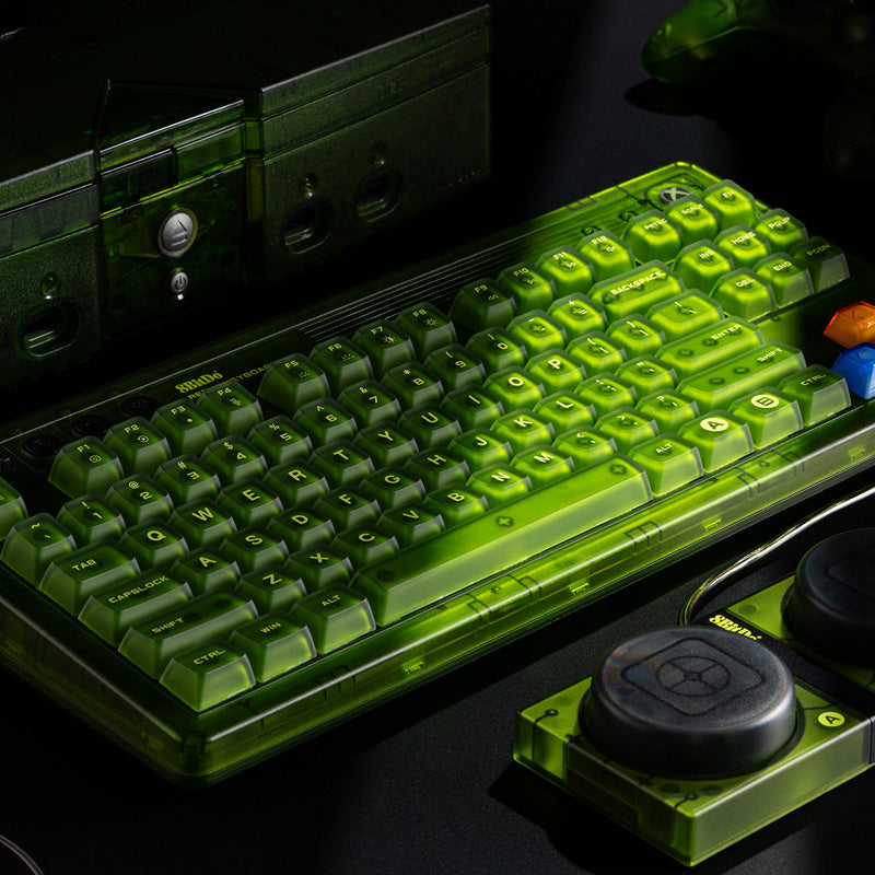 8BitDo Retro 87 Mechanical Keyboard - Xbox Edition